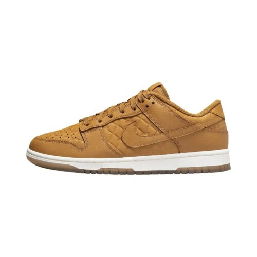 Womens Nike Dunk Low Wheat/Wheat-Sail-Black (Dx3374 700)