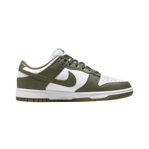 Womens Nike Dunk Low White/Medium Olive-White (Dd1503 120)