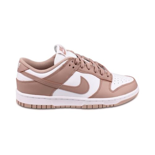 Womens Nike Dunk Low White/Rose Whisper (Dd1503 118)