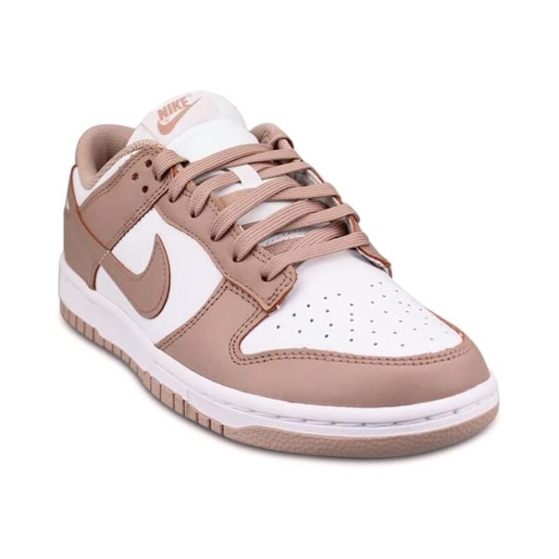 Womens Nike Dunk Low White/Rose Whisper (Dd1503 118)