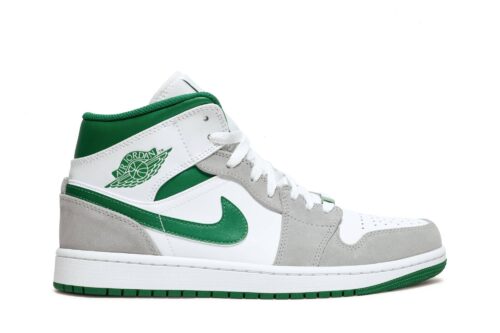 Air Jordan 1 Mid 'Grey Pine Green' DC7294-103