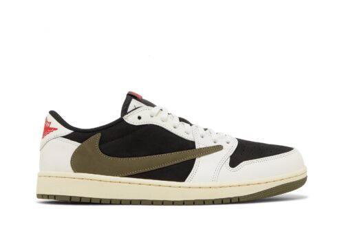 Travis Scott x Air Jordan 1 Low OG 'Olive' DZ4137-106