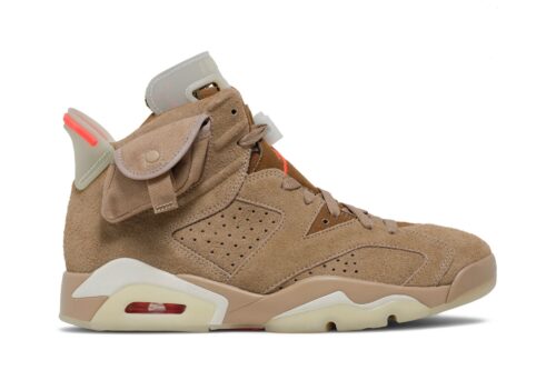 Travis Scott x Air Jordan 6 Retro 'British Khaki'