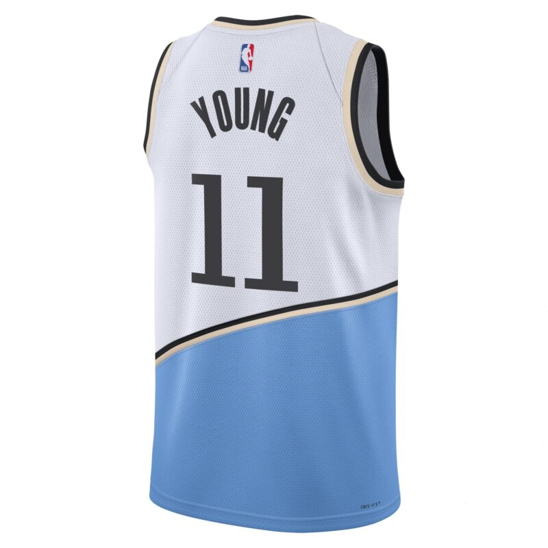 Atlanta Hawks Nike City Edition Swingman Jersey 2024 - Black - Trae Young - Unisex