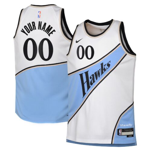 Atlanta Hawks Nike City Edition Swingman Jersey 2024 - Custom - Youth