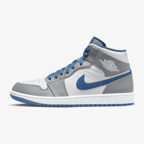 Air Jd 1 Mid Cement True Blue