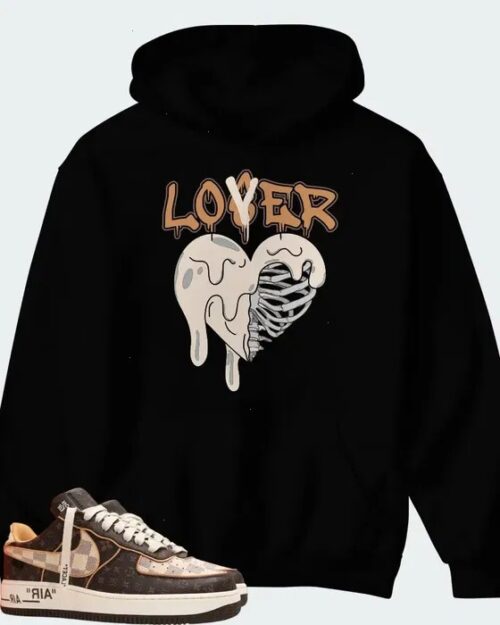 Sneaker Matching Hoodie (Lover Loser Heart)