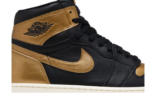 Air Jordan 1 Retro High OG 'Black Gold'