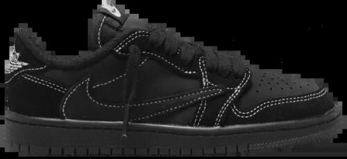 Travis Scott x Air Jordan 1 Retro Low OG SP PS 'Black Phantom'