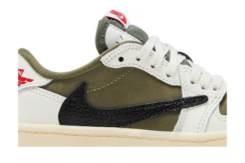 Travis Scott x Air Jordan 1 Retro Low OG SP PS 'Reverse Olive / Medium Olive'