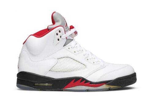 Air Jordan 5 Retro 'White Fire Red' 2013 136027-100