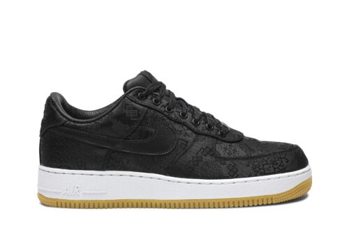 Fragment Design x CLOT x Air Force 1 'Black Silk' CZ3986-001