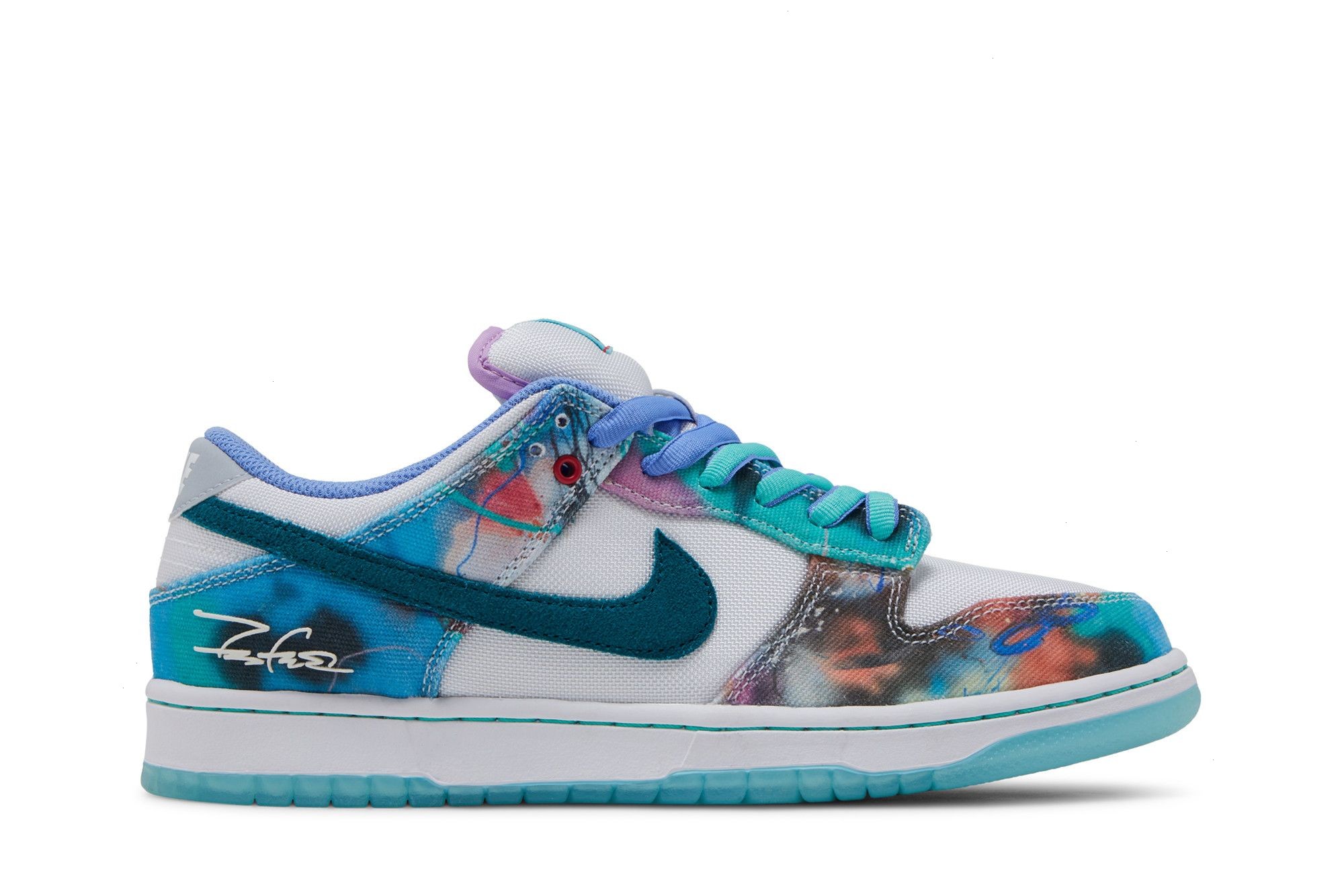 Futura Laboratories x Dunk Low SB 'Bleached Aqua' HF6061-400