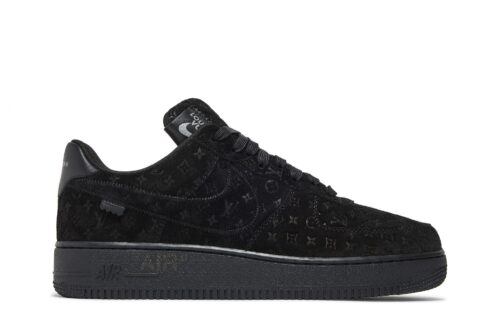 Louis Vuitton x Air Force 1 Low 'Triple Black' 1A9V-BLACK-LOW