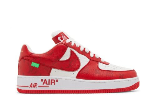 Louis Vuitton x Air Force 1 Low 'White Comet Red' 1A9V-WHITE-RED
