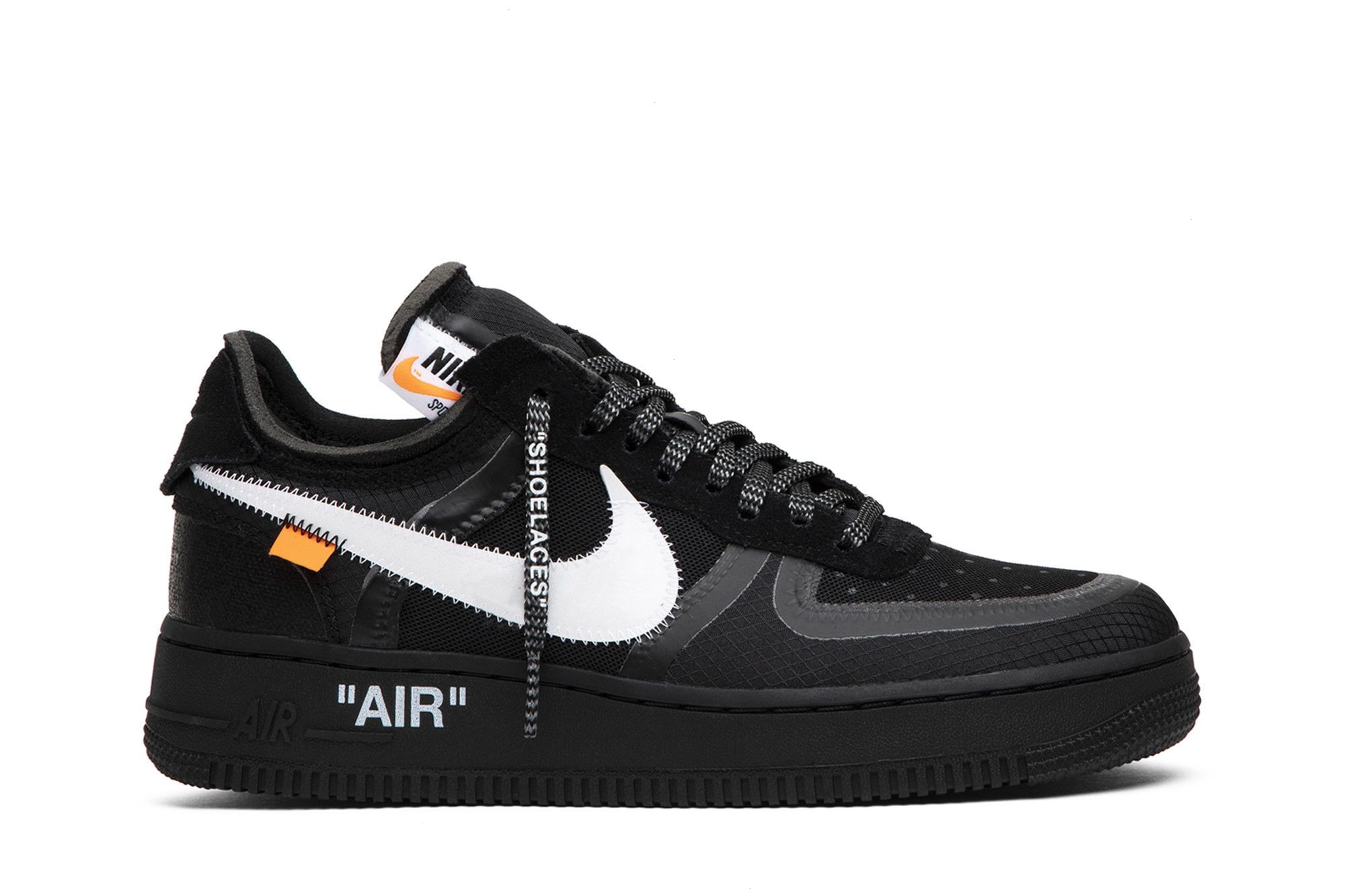Off-White x Air Force 1 Low 'Black' AO4606-001