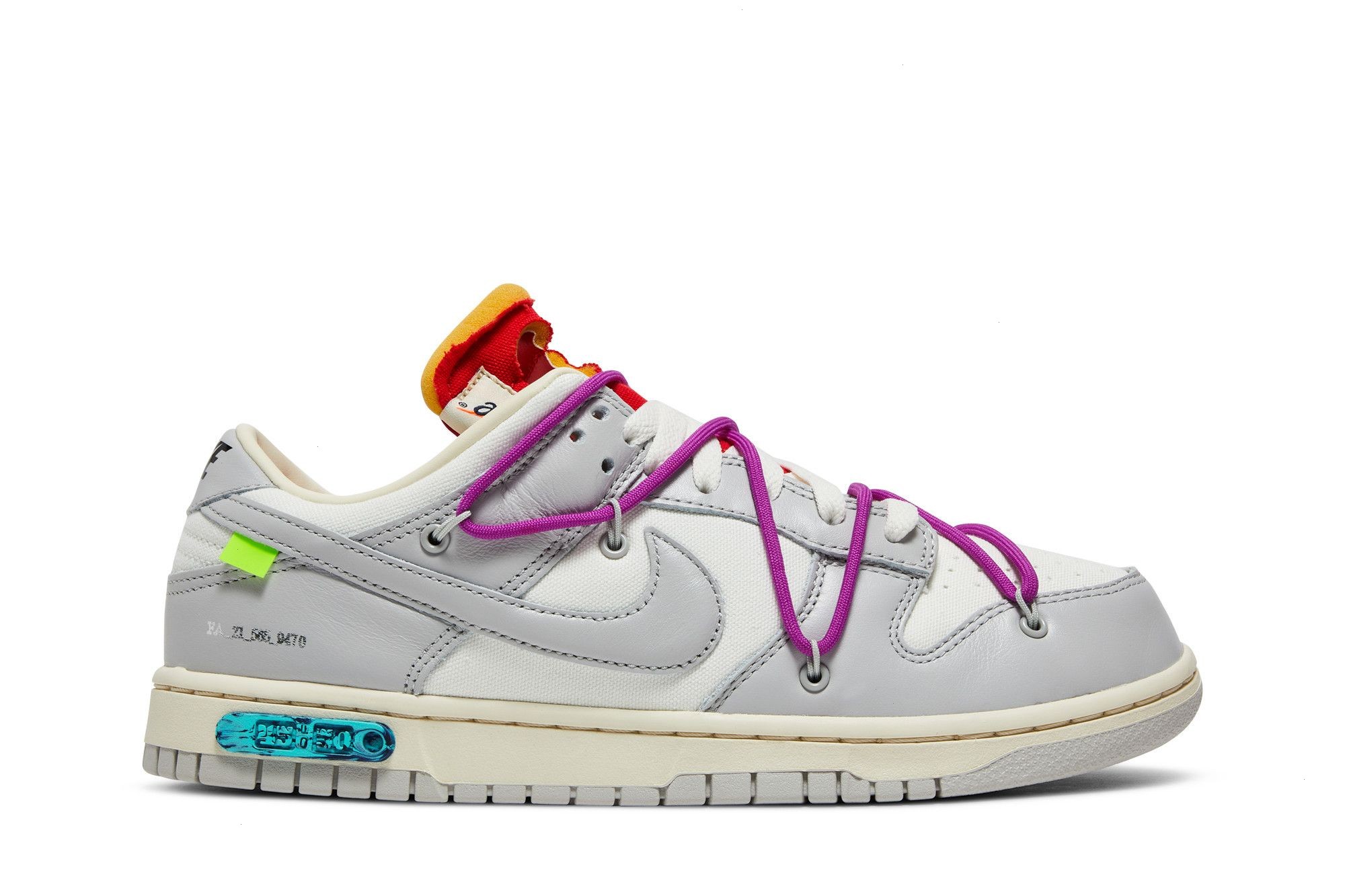 Off-White x Dunk Low 'Lot 45 of 50' DM1602-101