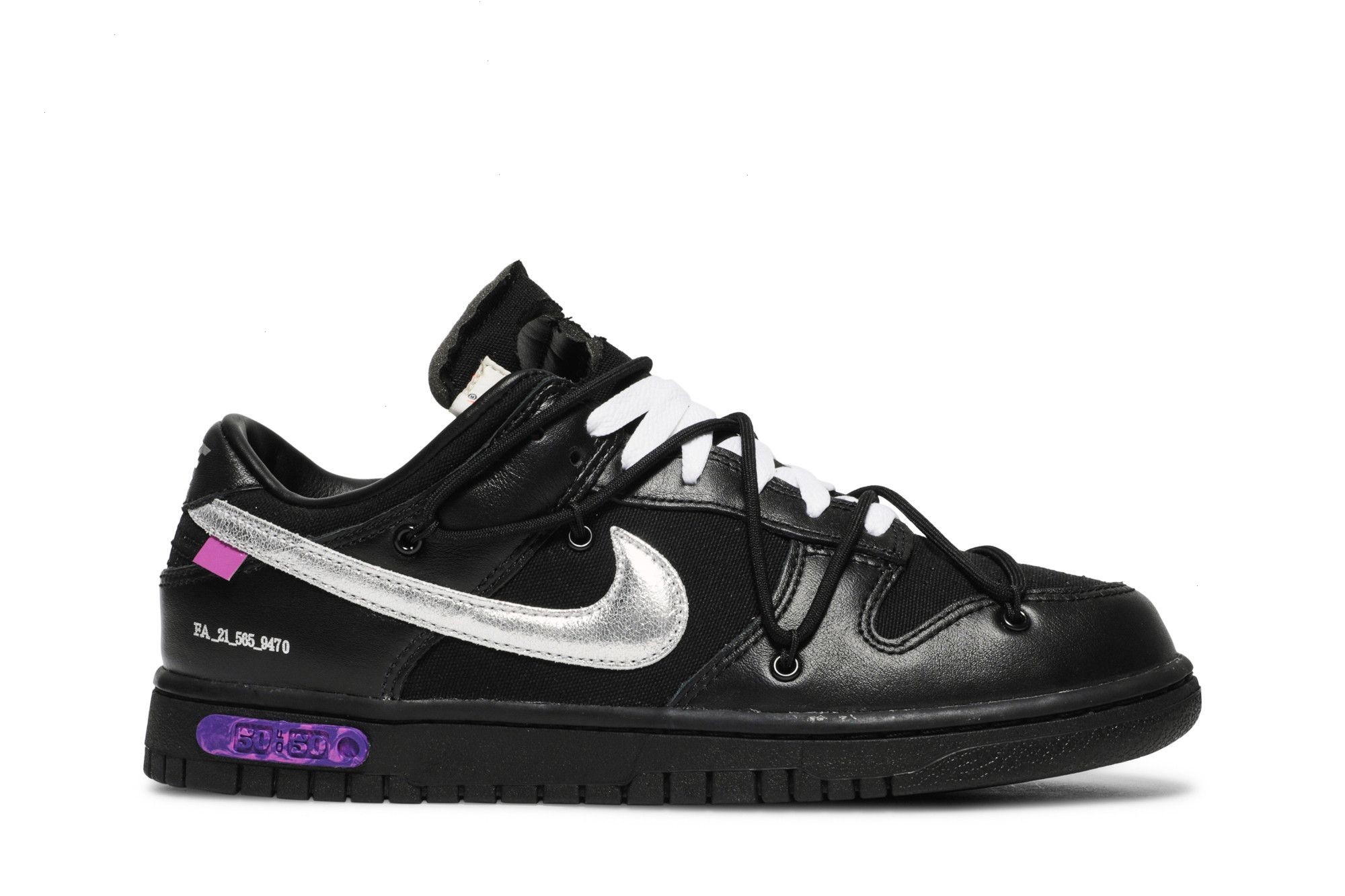Off-White x Dunk Low 'Lot 50 of 50' DM1602-001