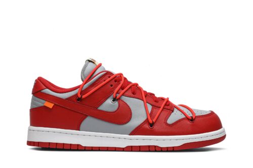 Off-White x Dunk Low 'University Red' CT0856-600