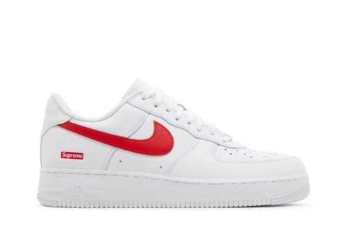 Supreme x Air Force 1 Low 'Box Logo - Speed Red' Shanghai Exclusive CU9225-101